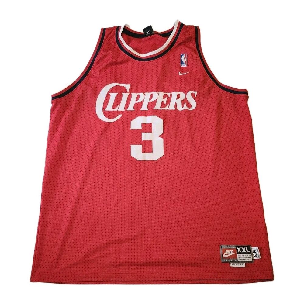Quentin Richardson LA Clippers No. 3 Nike Authentic Jersey 2XL Red
